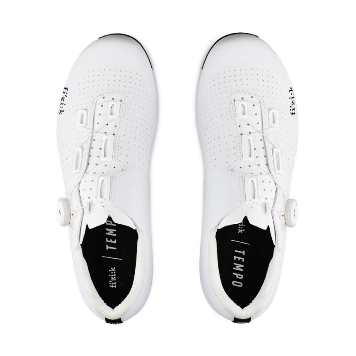 Fizik Tempo Decos Carbon WIDE FIT - White/ White
